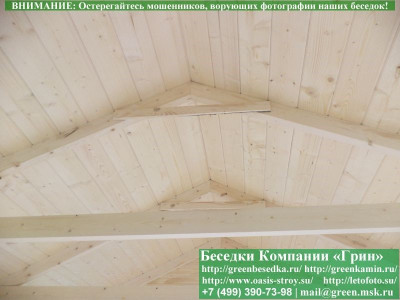 Глухая Имитация По Кровлю Для Беседок, Бытовок, Хозблоков 4х5